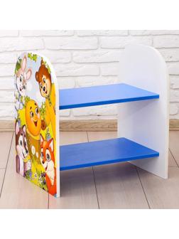 Стеллаж «Добрые сказки», цвет голубой, 532 × 400 × 550 мм