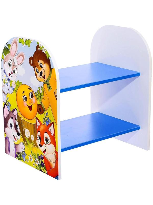 Стеллаж «Добрые сказки», цвет голубой, 532 × 400 × 550 мм