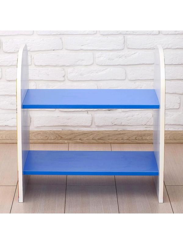 Стеллаж «Добрые сказки», цвет голубой, 532 × 400 × 550 мм