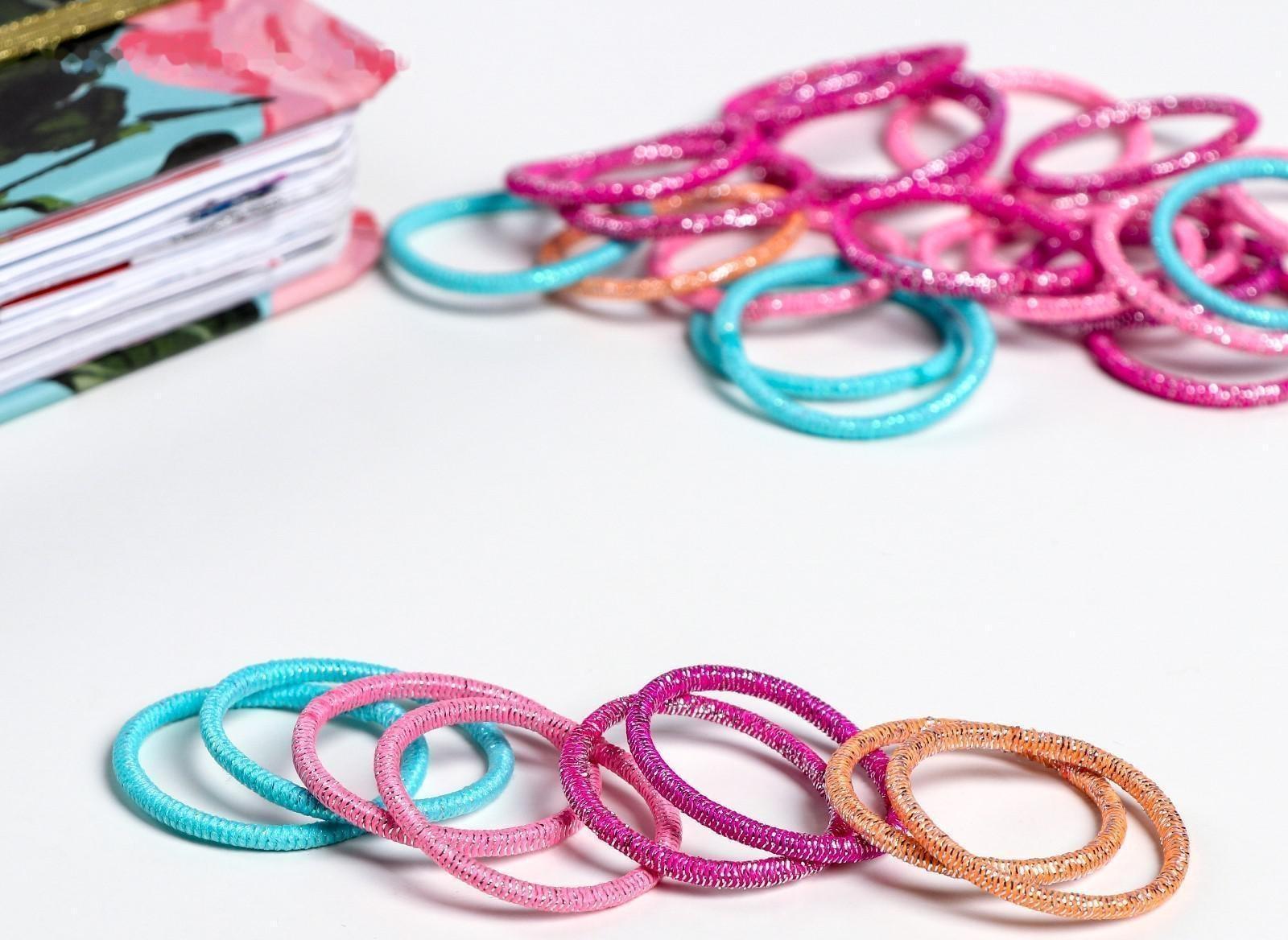 Набор резинок для волос «Единорог», 30 шт, МИКС