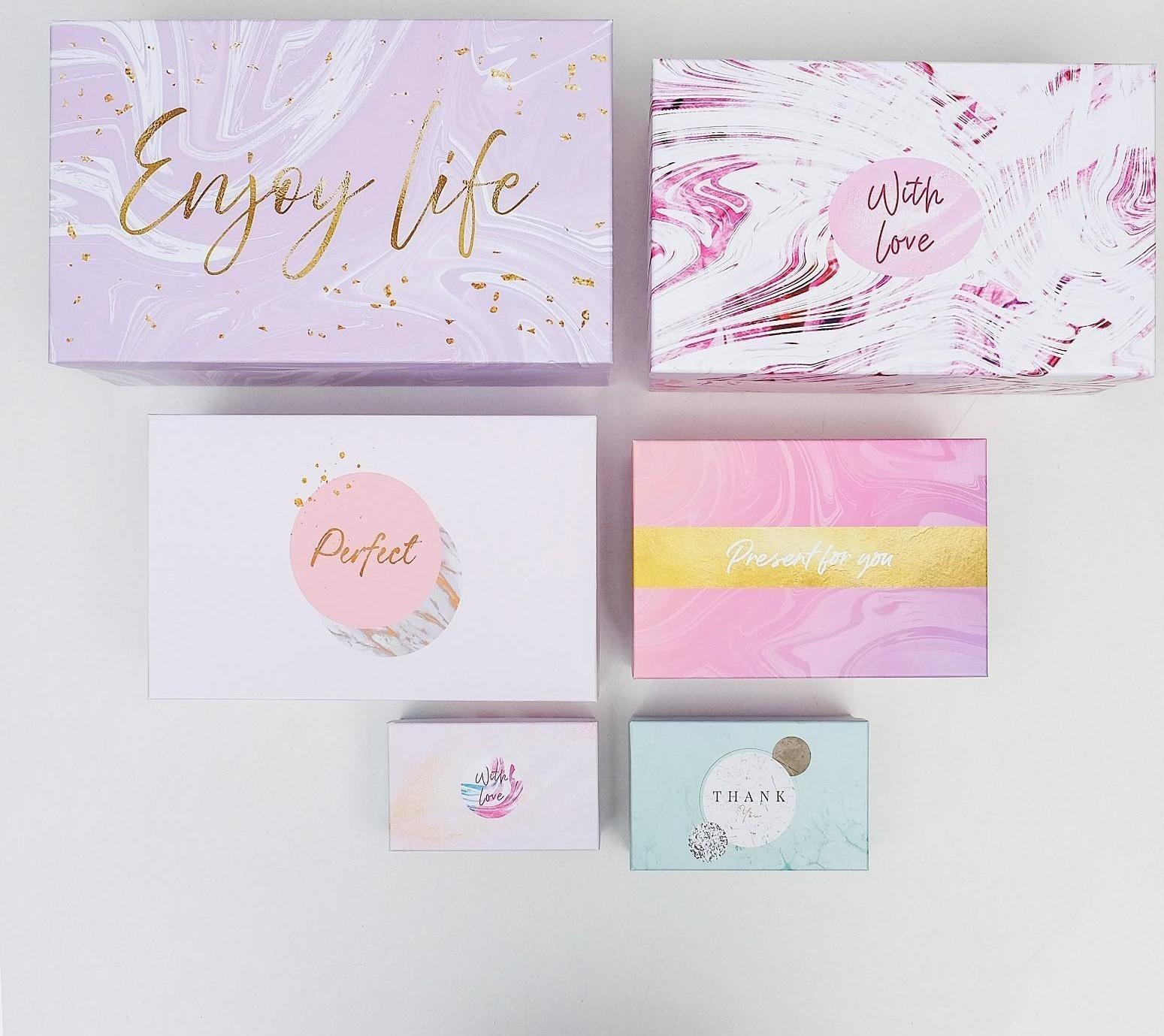 Набор коробок подарочных 15 в 1 «Текстурный», 12 х 7 х 4 см - 46,6 х 35,2 х 17.5 см