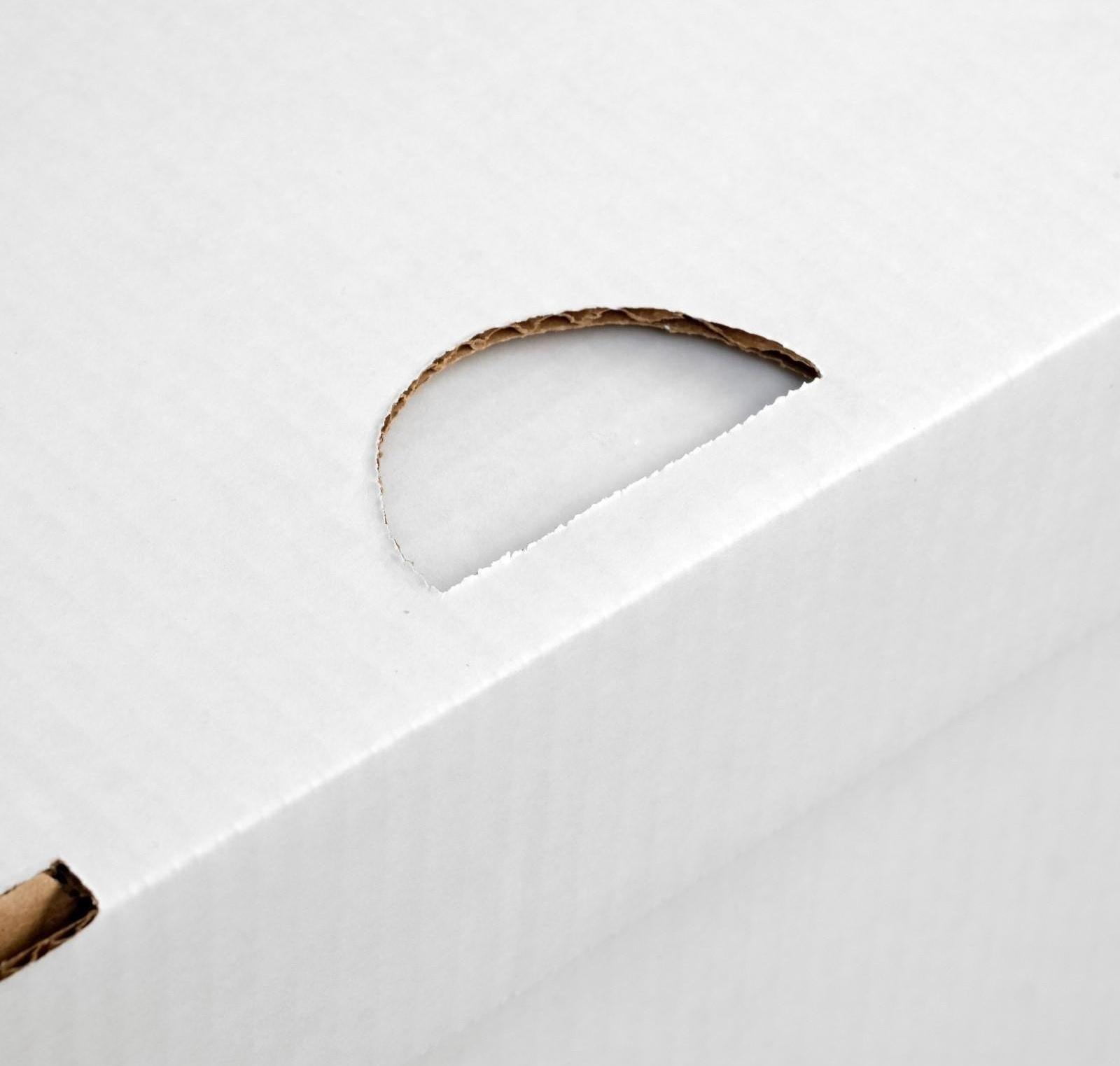 Коробка для хранения, белая, 40 х 34 х 30 см