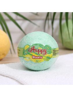 Бомбочка для ванн Happy «Мохито», 130 г