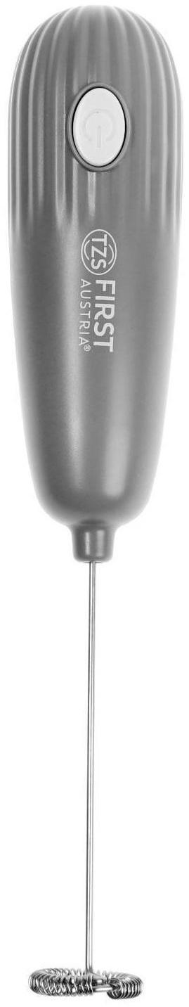 Капучинатор-миксер FIRST 5293-2, питание 2хАА (не в комплекте), серый