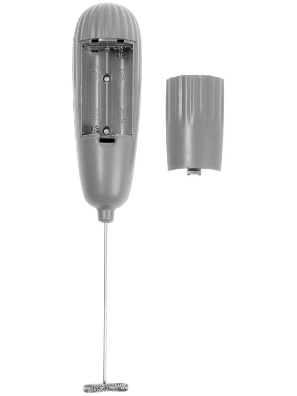 Капучинатор-миксер FIRST 5293-2, питание 2хАА (не в комплекте), серый