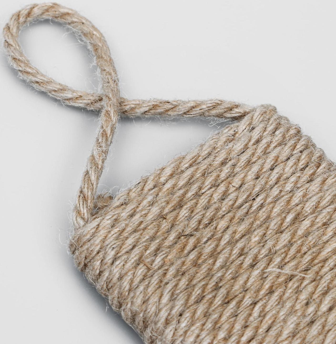 Когтеточка джутовая настенная двухсторонняя 