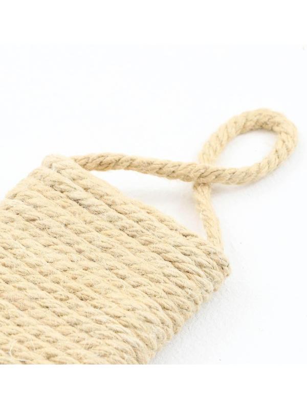 Когтеточка джутовая настенная двухсторонняя 