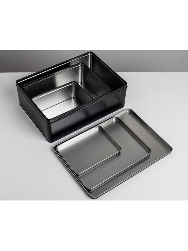 Набор подарочных жестяных коробок «Поздравляю», 26 х 18,5 х 9 см