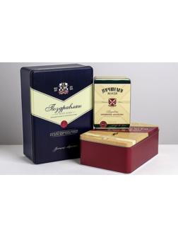 Набор подарочных жестяных коробок «Мужской», 26 х 18,5 х 9 см