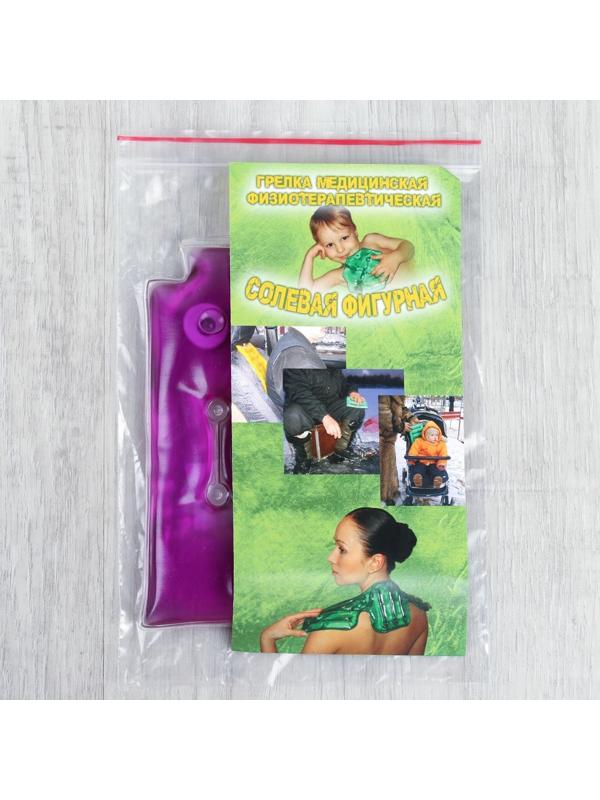 Грелка солевая медицинская физиотерапевтическая «Лор», 16 × 7 × 1,5 см, цвет МИКС