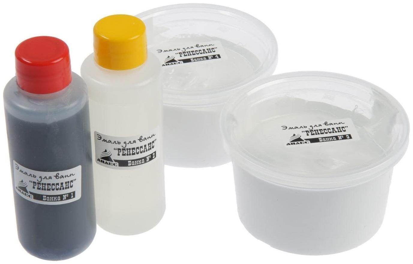 Эмаль для восстановления покрытия ванн 