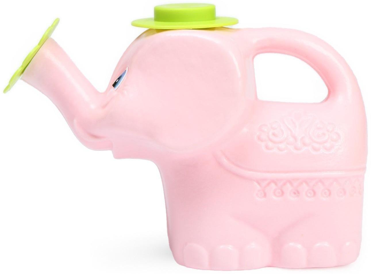 Лейка, 1 л, с рассеивателем, «Слонёнок Мона»