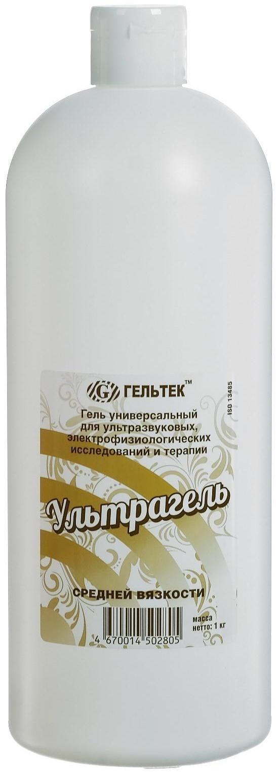 Гель для ультразвуковых исследований и терапии Ультрагель средней вязкости, 1 кг
