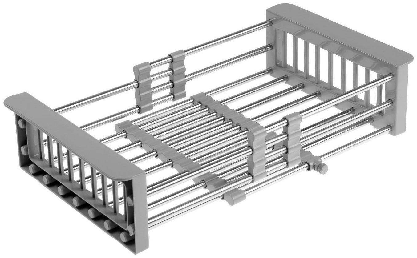 Мойка FABIA PROFI, 50х45 см, врезная, S = 3,0 и 0,8 мм, сифон с переливом + корзина