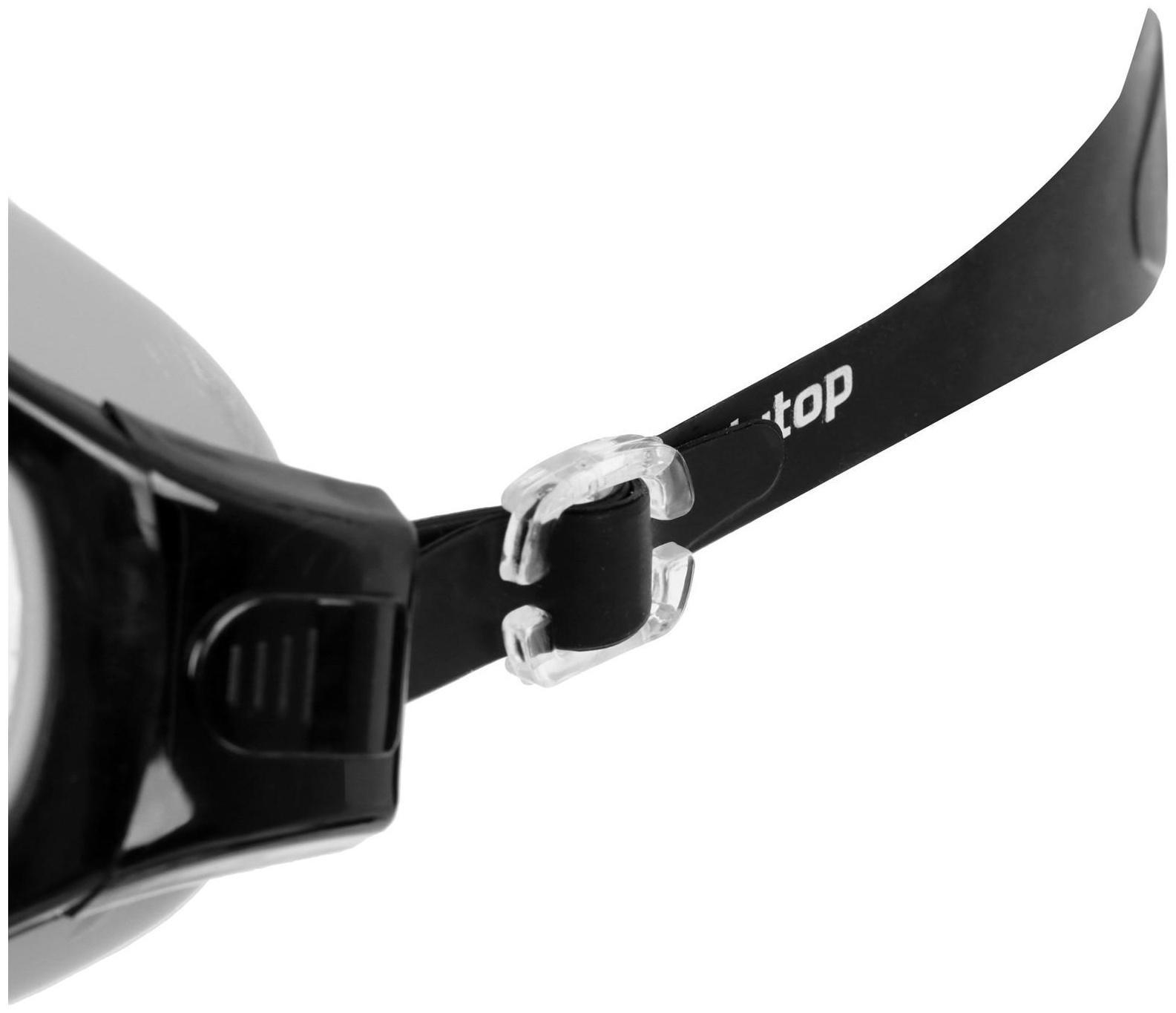 Очки для плавания взрослые + беруши, цвета микс