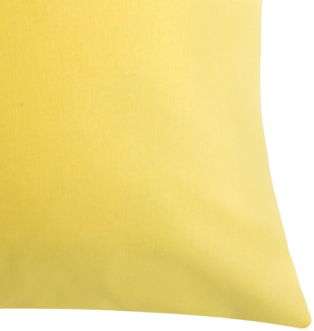 Наволочка «Этель» 50х70 см, цвет жёлтый, поплин, 125 г/м2