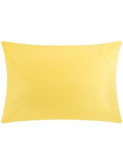 Наволочка «Этель» 50х70 см, цвет жёлтый, поплин, 125 г/м2