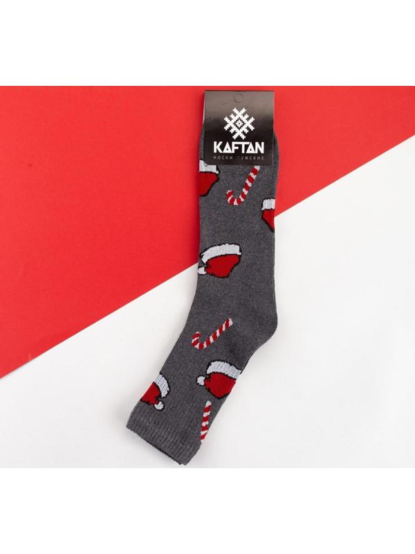 Носки новогодние мужские KAFTAN 