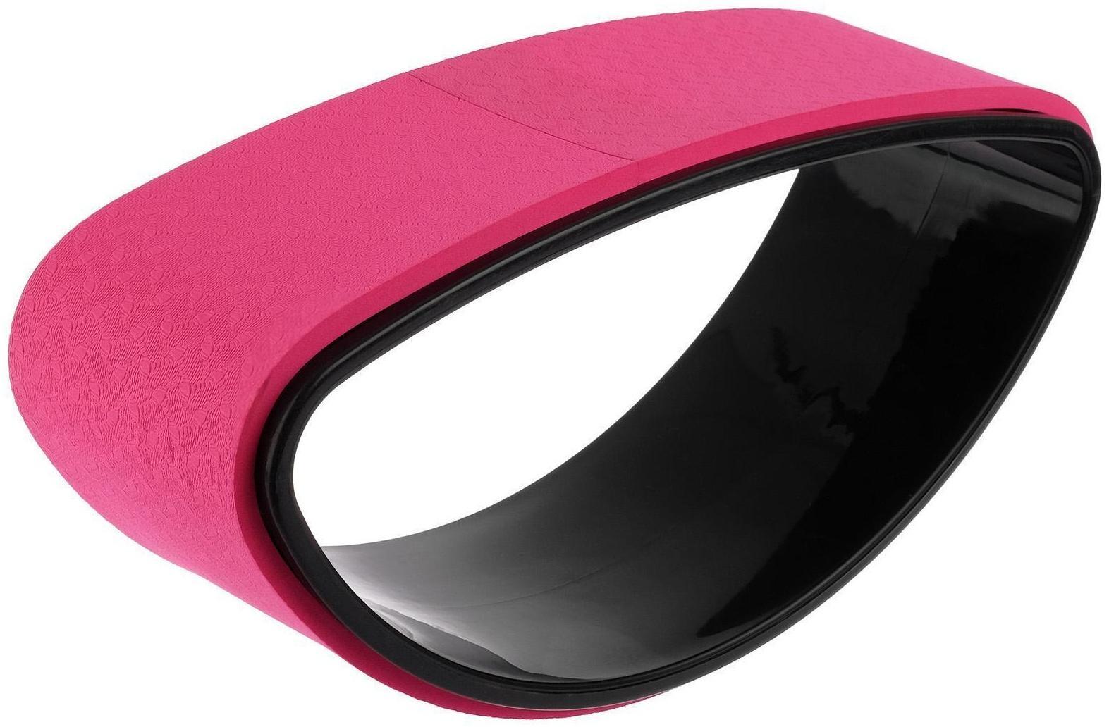 Полусфера-лотос для йоги 40 х 12 х 20 см, цвет розовый