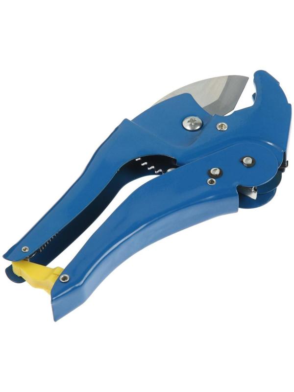 Ножницы для резки труб ТУНДРА по пластику, полуавтомат, до 42 мм