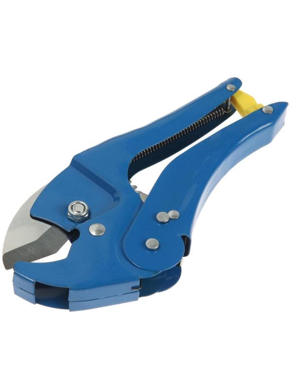 Ножницы для резки труб ТУНДРА по пластику, полуавтомат, до 42 мм
