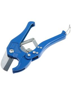 Ножницы для резки труб ТУНДРА по пластику, полуавтомат, усиленные, до 42 мм