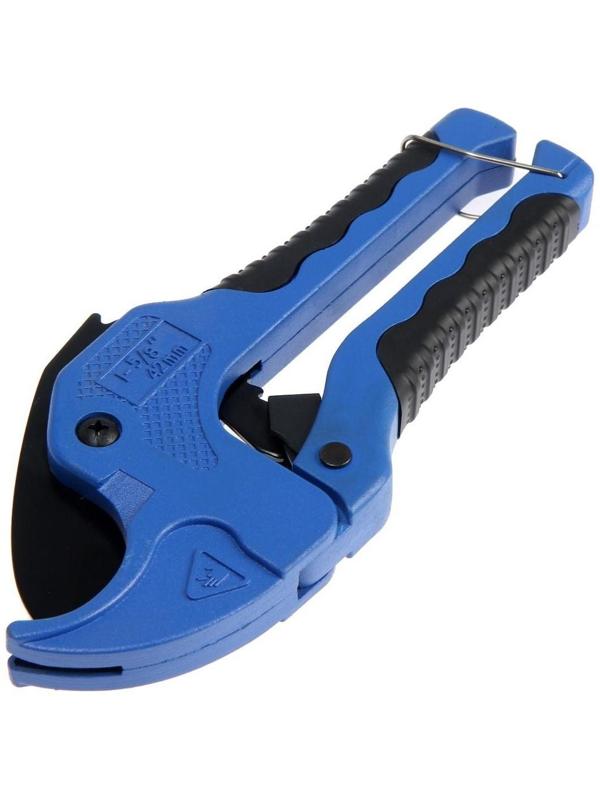 Ножницы для резки труб ТУНДРА по пластику, полуавтомат, усиленные, обрез. рукоятки, до 42 мм