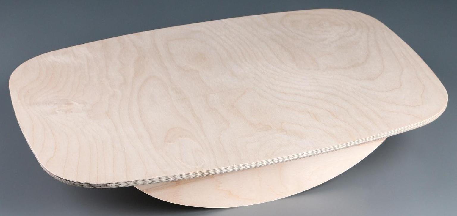 Доска балансировочная балансборд малая, 50×33х0,9 см