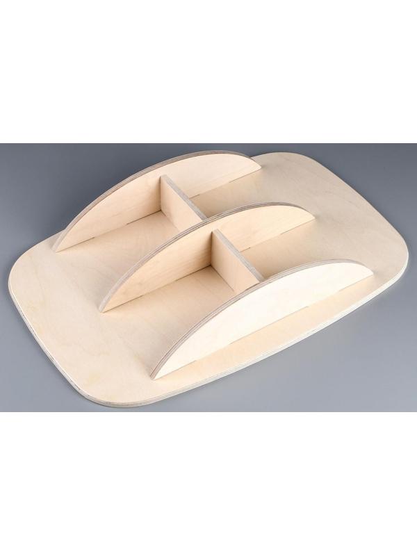 Доска балансировочная балансборд малая, 50×33х0,9 см