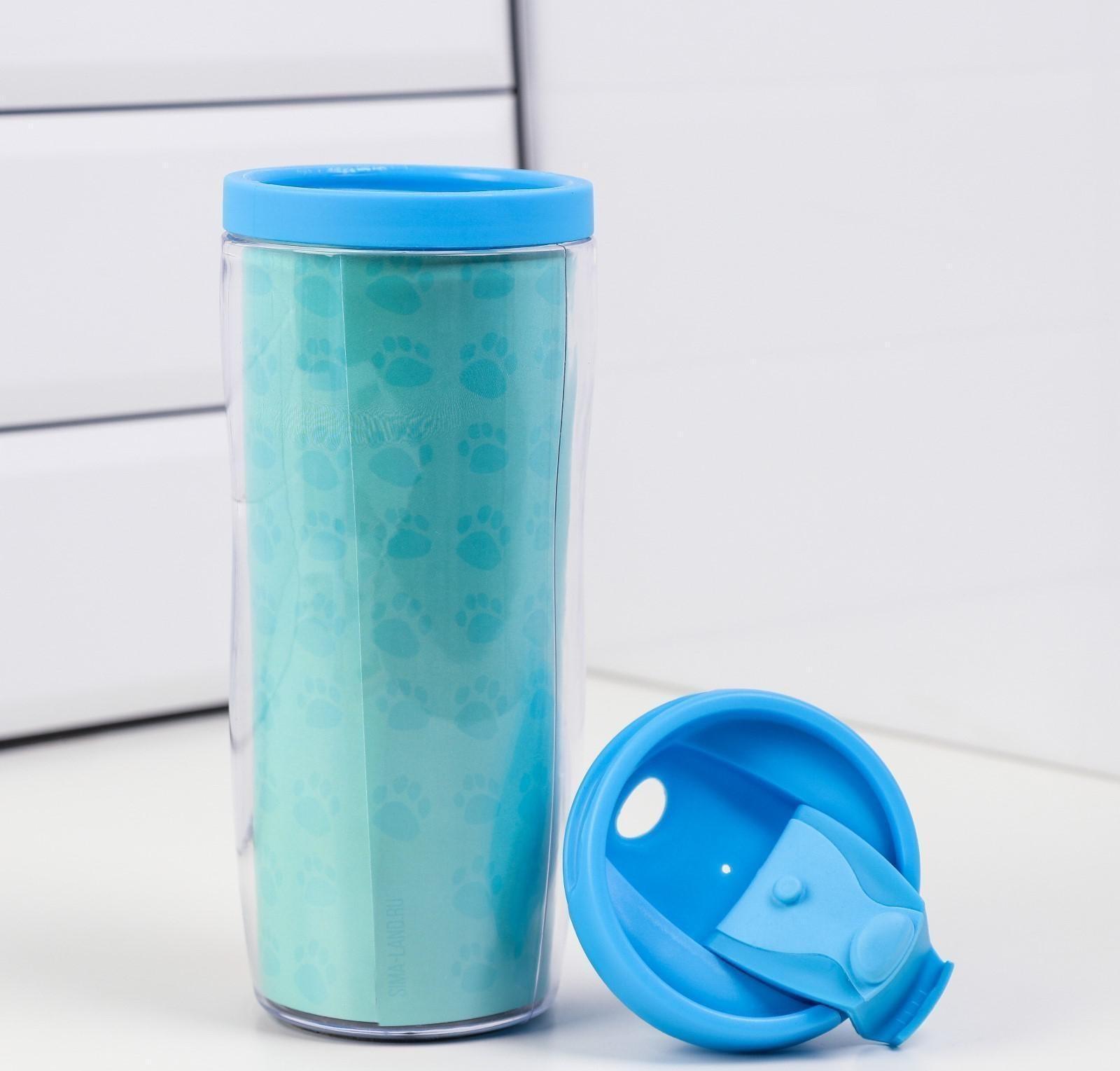 Подарочный набор «Люблю чай, вкусняшки»: термостакан 350 мл, ланч-бокс 500 мл