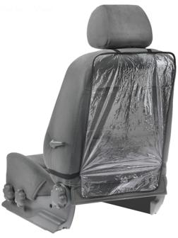 Накидка-незапинайка, прозрачная, ПВХ, 60х46 см