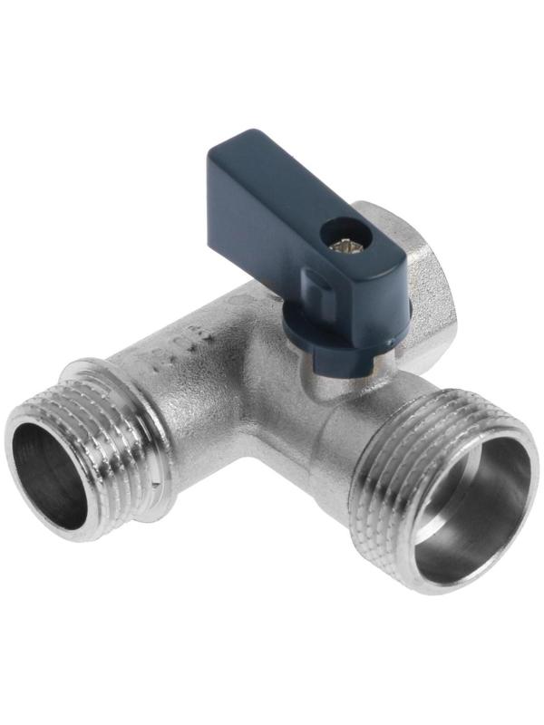 Кран шаровой AQUALINK, трехпроходной, 1/2