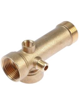 Штуцер пятивыводной TAEN, для монтажа манометра и реле давления, 110 мм