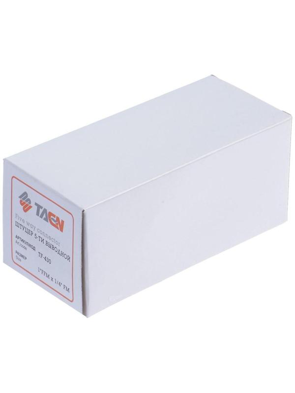 Штуцер пятивыводной TAEN, для монтажа манометра и реле давления, 110 мм