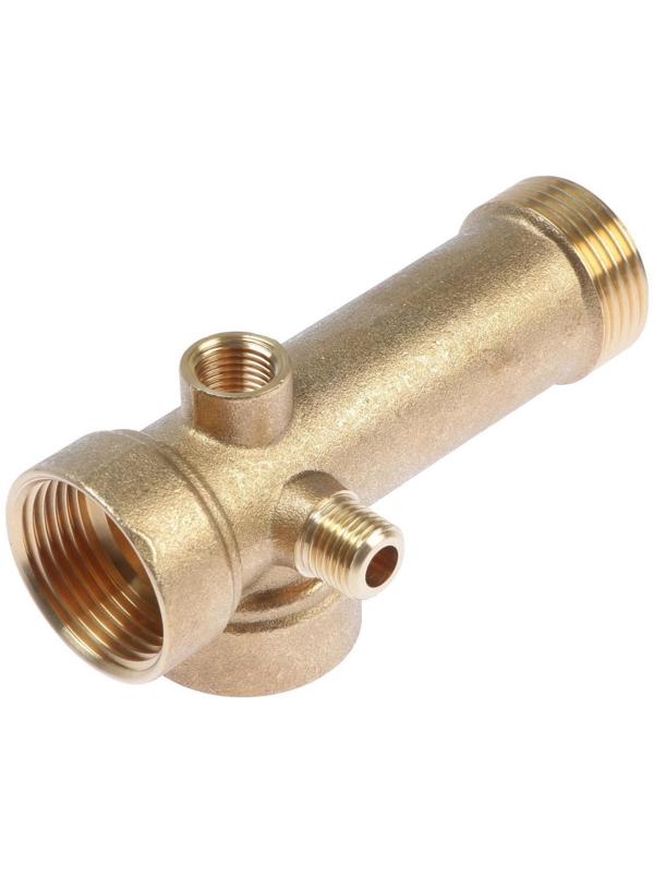 Штуцер пятивыводной TAEN, для монтажа манометра и реле давления, 110 мм