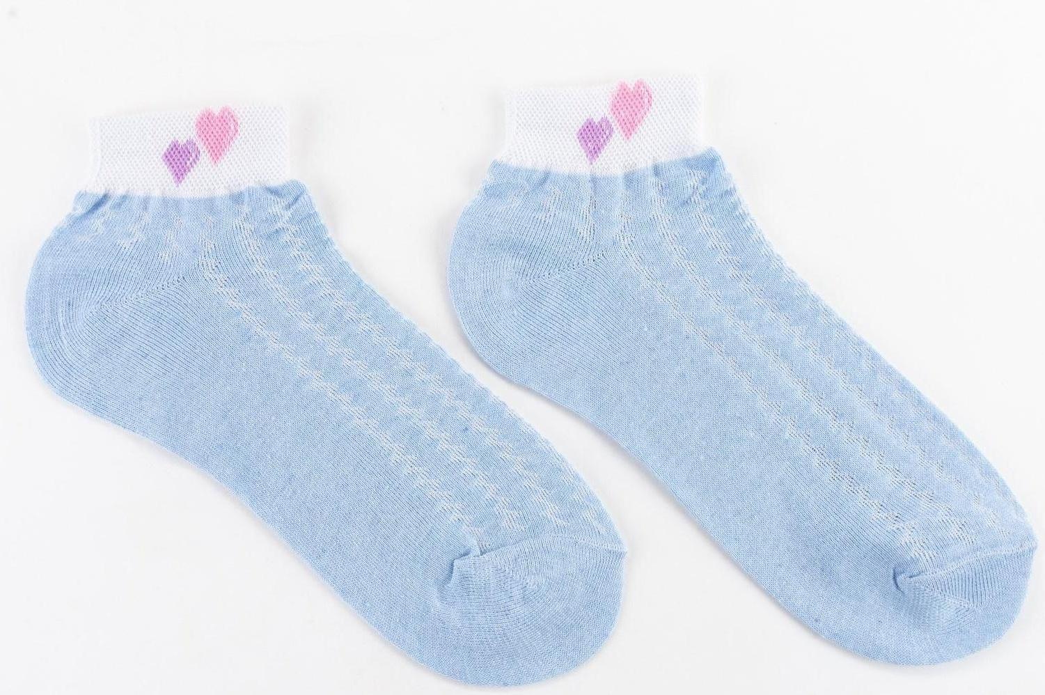 Носки женские Collorista, цвет голубой, размер 38-40 (25 см)