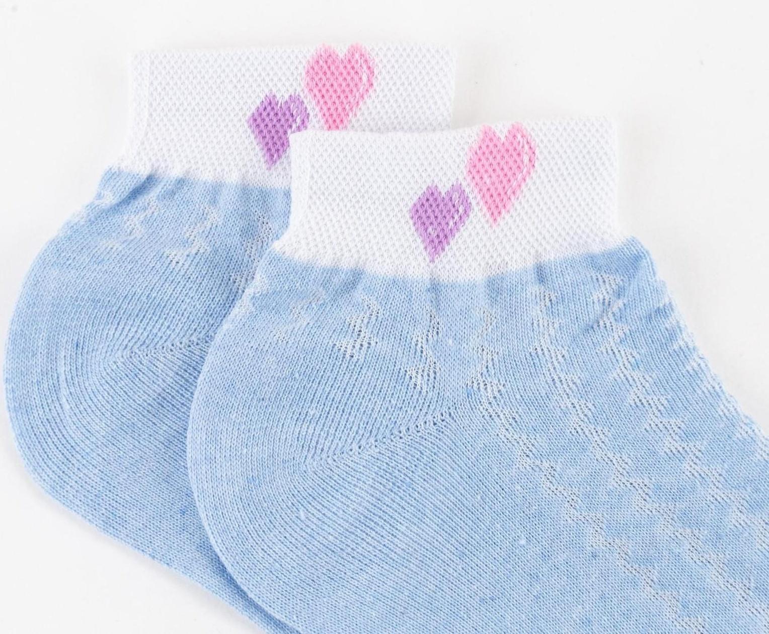 Носки женские Collorista, цвет голубой, размер 38-40 (25 см)