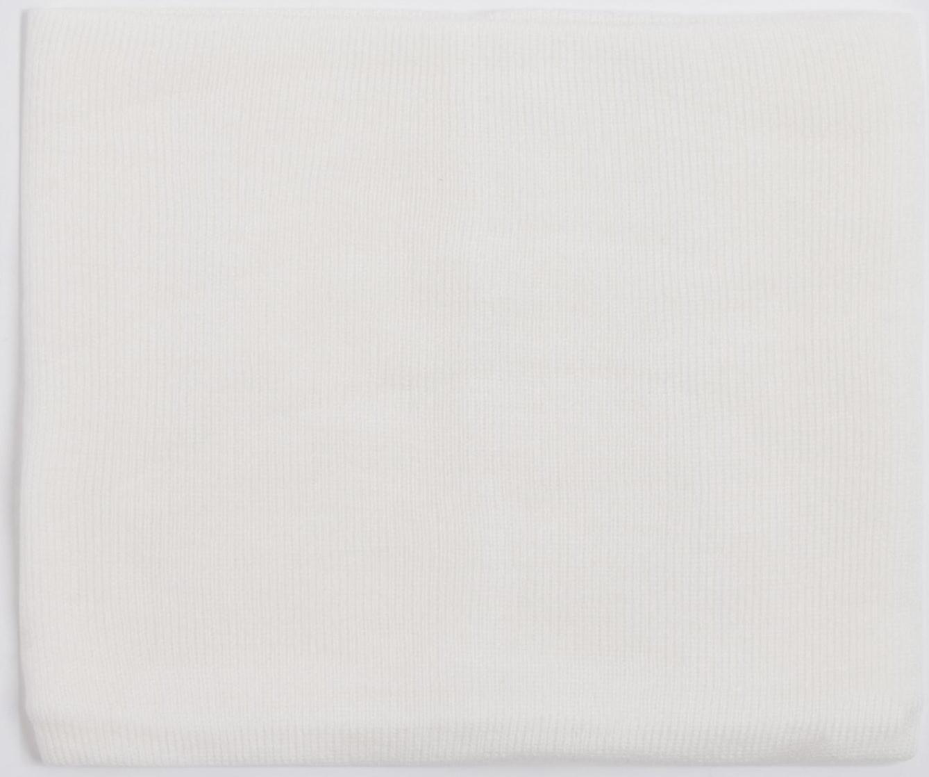 Шарф-снуд детский, цвет молочный, размер 45х21