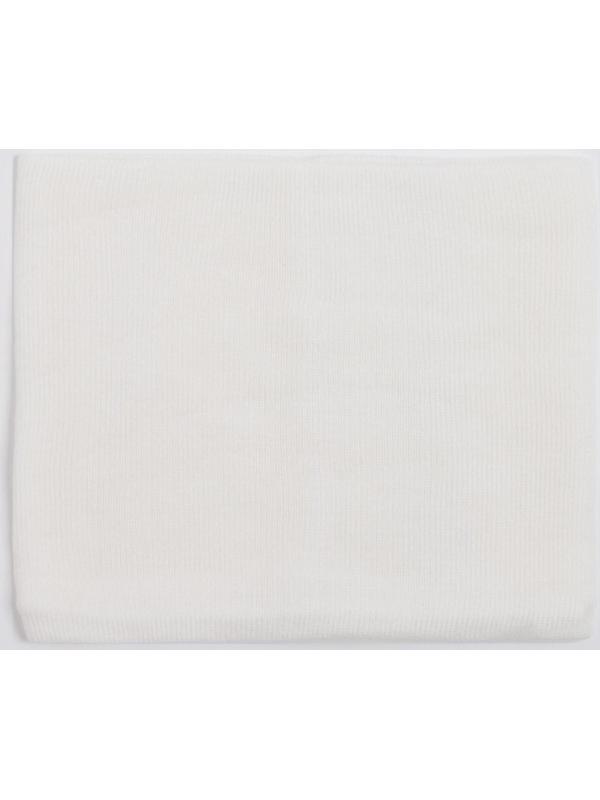 Шарф-снуд детский, цвет молочный, размер 45х21