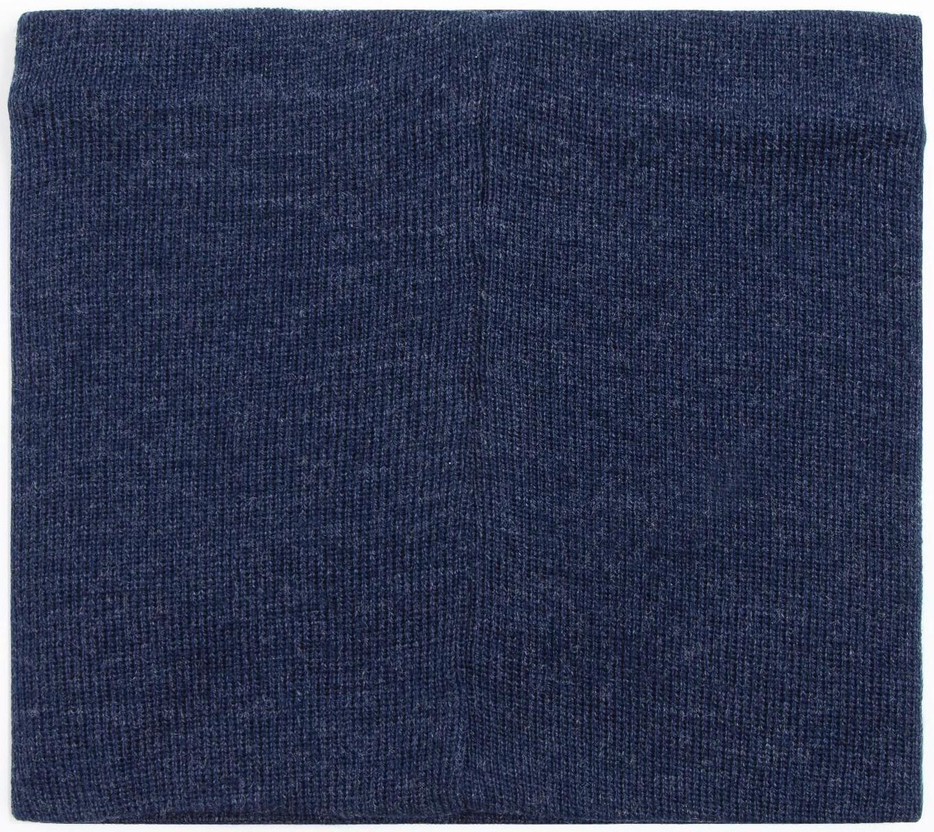 Шарф-снуд детский, цвет джинс, размер 45х21