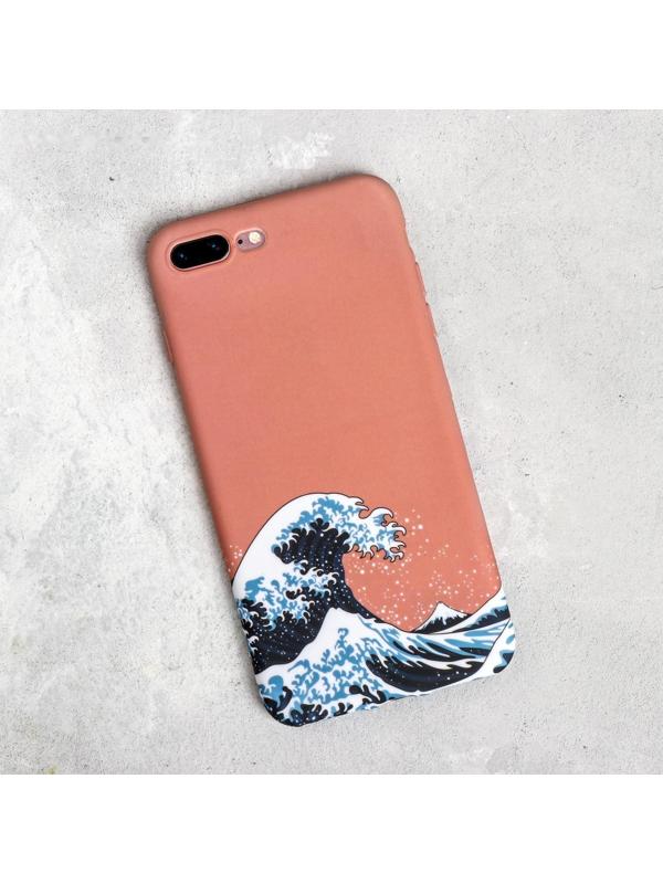 Чехол для телефона iPhone 7/8 plus «Большая волна», 7,7 х 15,8 см