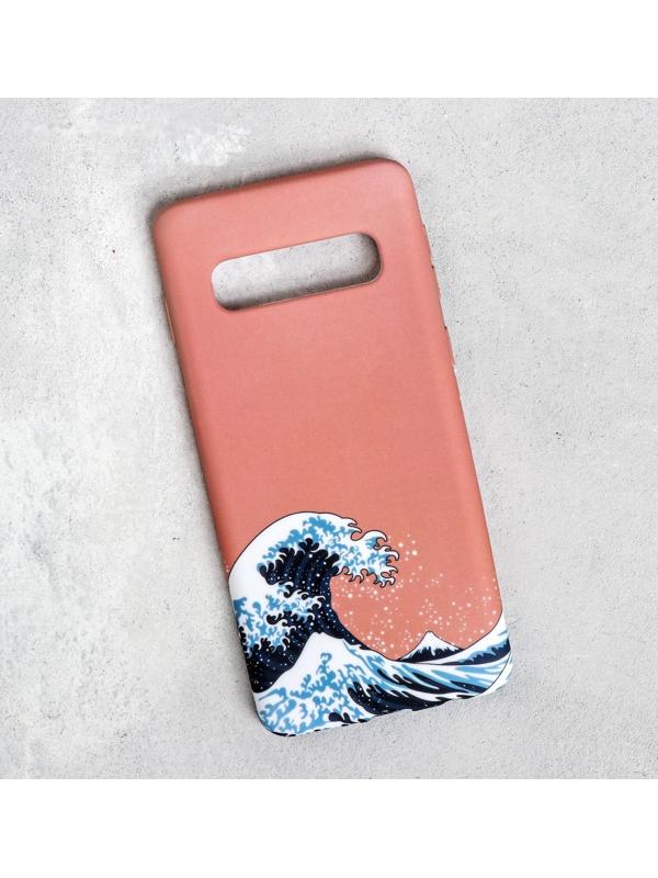Чехол для телефона Samsung S10 «Большая волна», 7,04 х 15,0 см