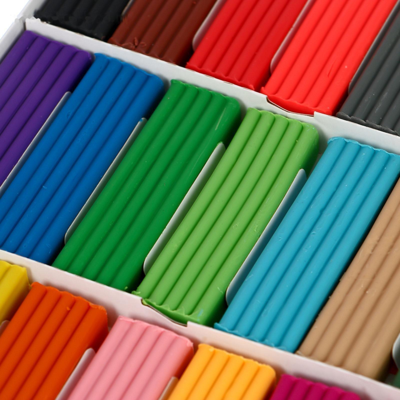 Пластилин 21 цвет 420 г 