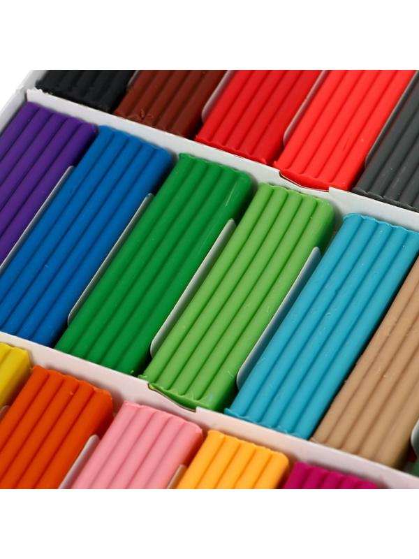 Пластилин 21 цвет 420 г 