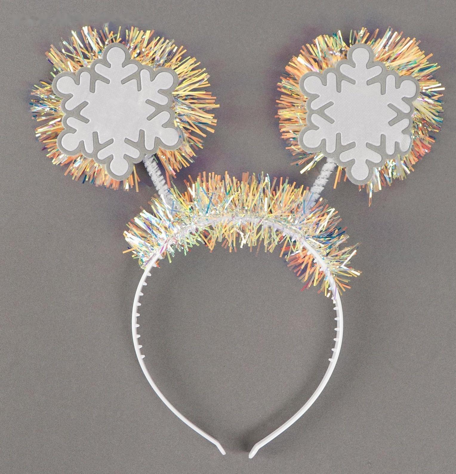 Карнавальный ободок «Снежинки»
