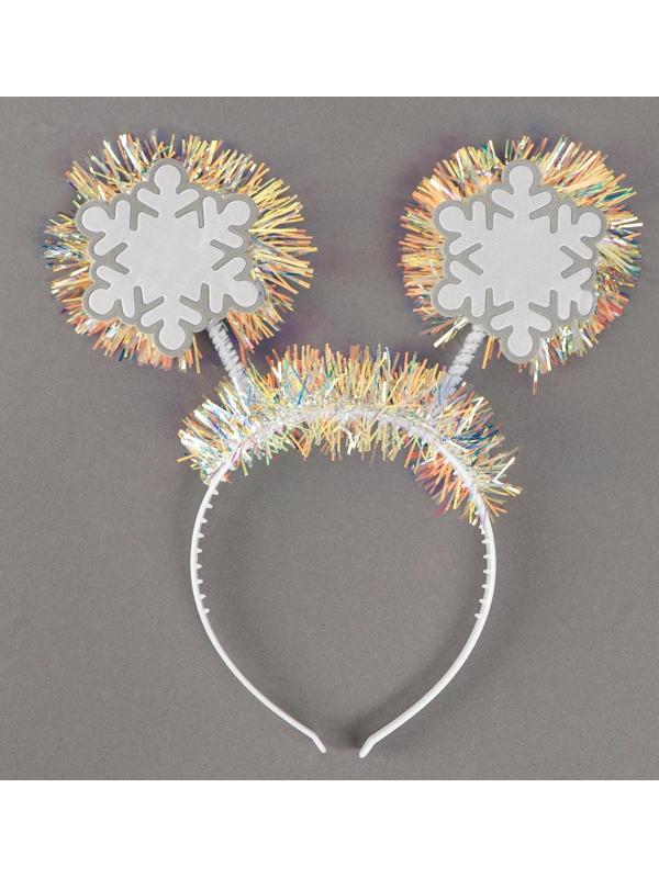 Карнавальный ободок «Снежинки»