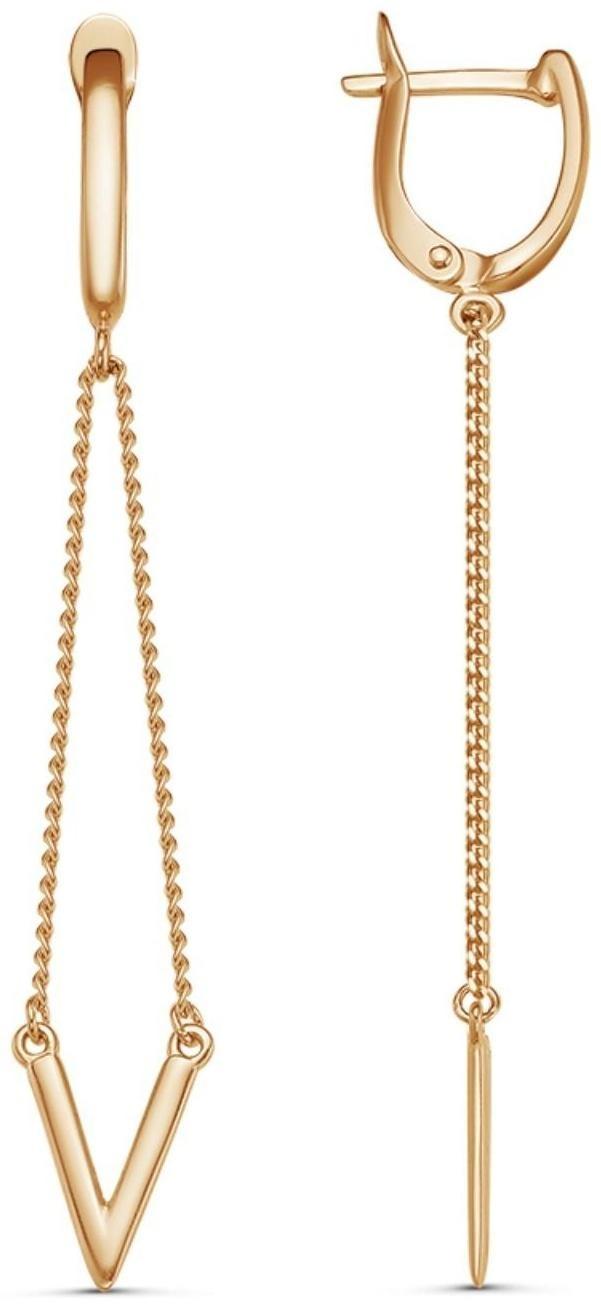 Серьги висячие 