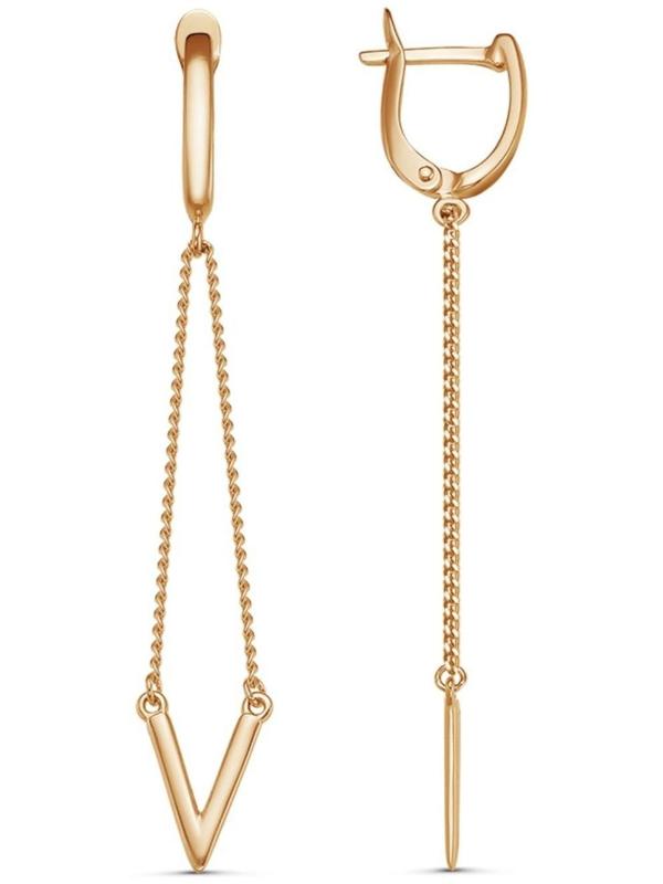 Серьги висячие 