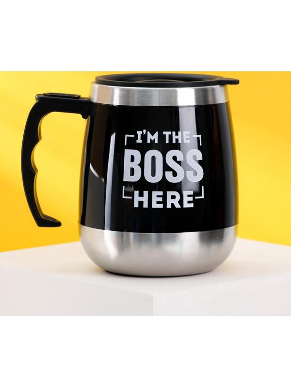 Термокружка «Boss», 400 мл, сохраняет тепло 2 ч