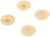 Заглушки на шуруп №2, бежевый, 40 шт.